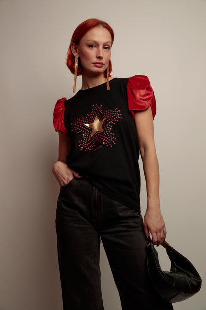 Camiseta Blow Estrellas Rojas