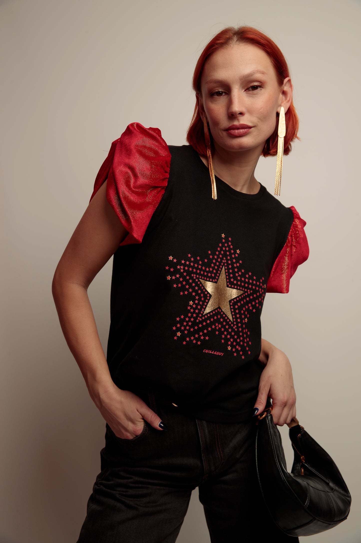 Camiseta Blow Estrellas Rojas
