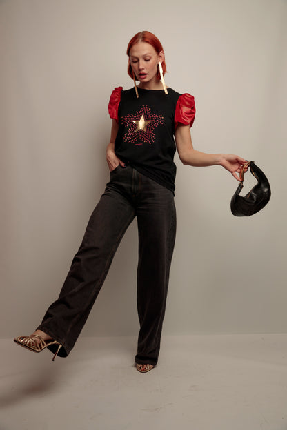 Camiseta Blow Estrellas Rojas