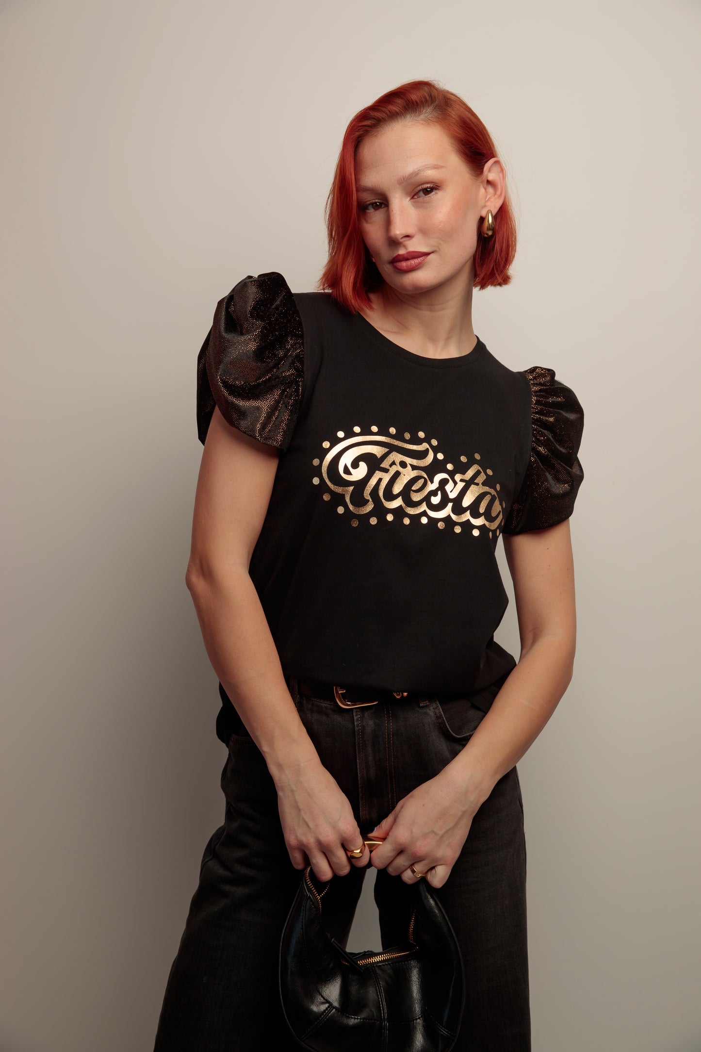 Camiseta Blow Fiesta Dorado