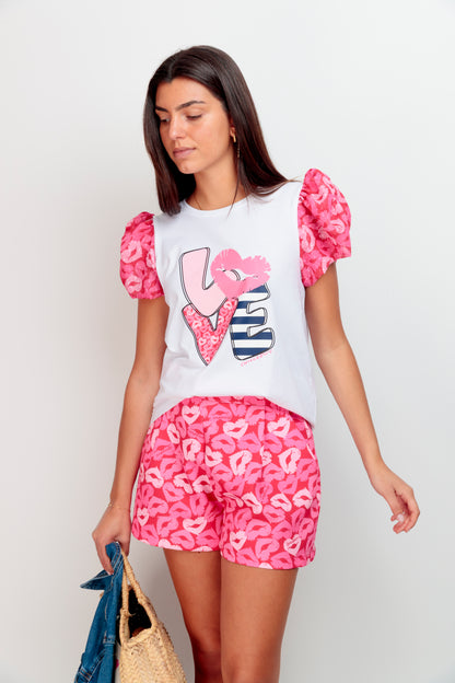 T-shirt Blow Tiger Tentation