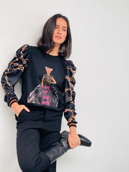 Camiseta Canela Chain Musa