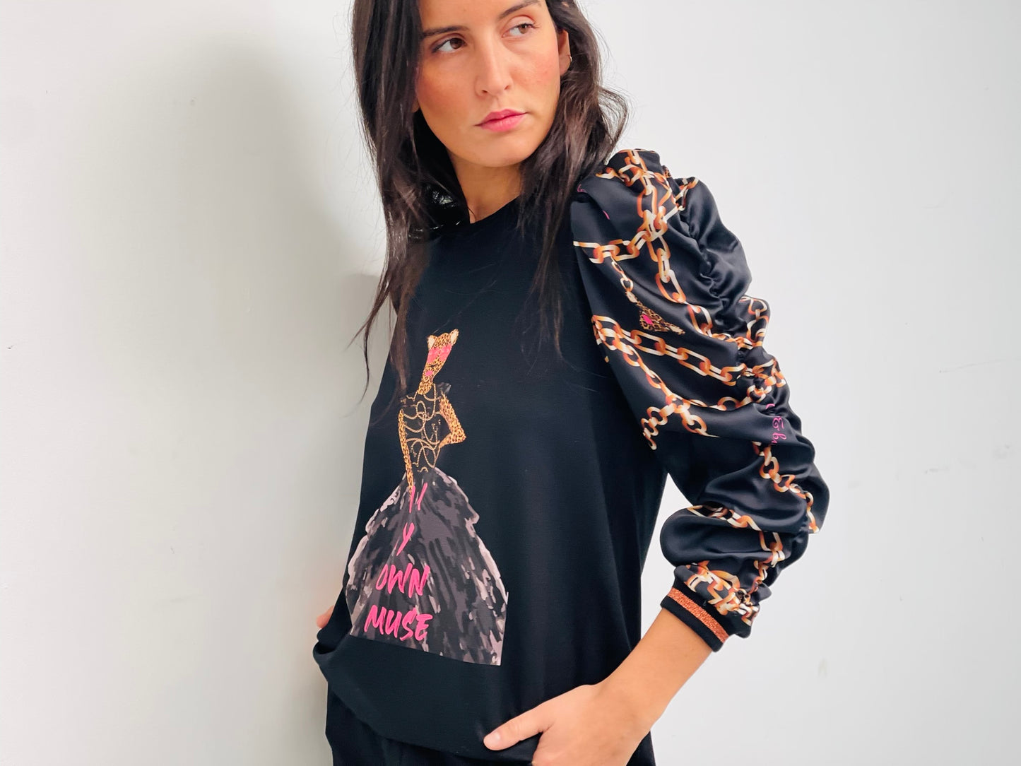 Camiseta Canela Chain Musa