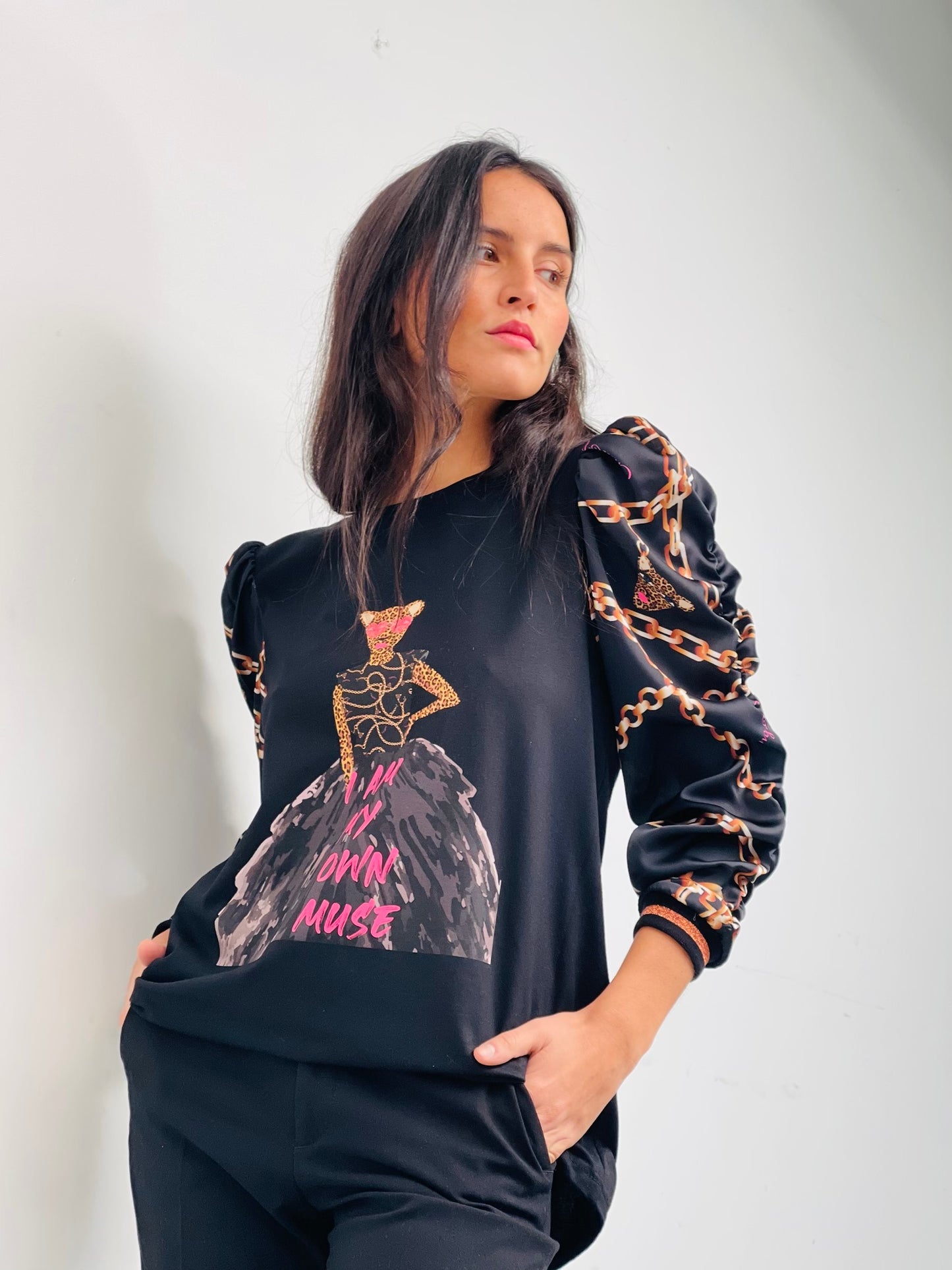 Camiseta Canela Chain Musa