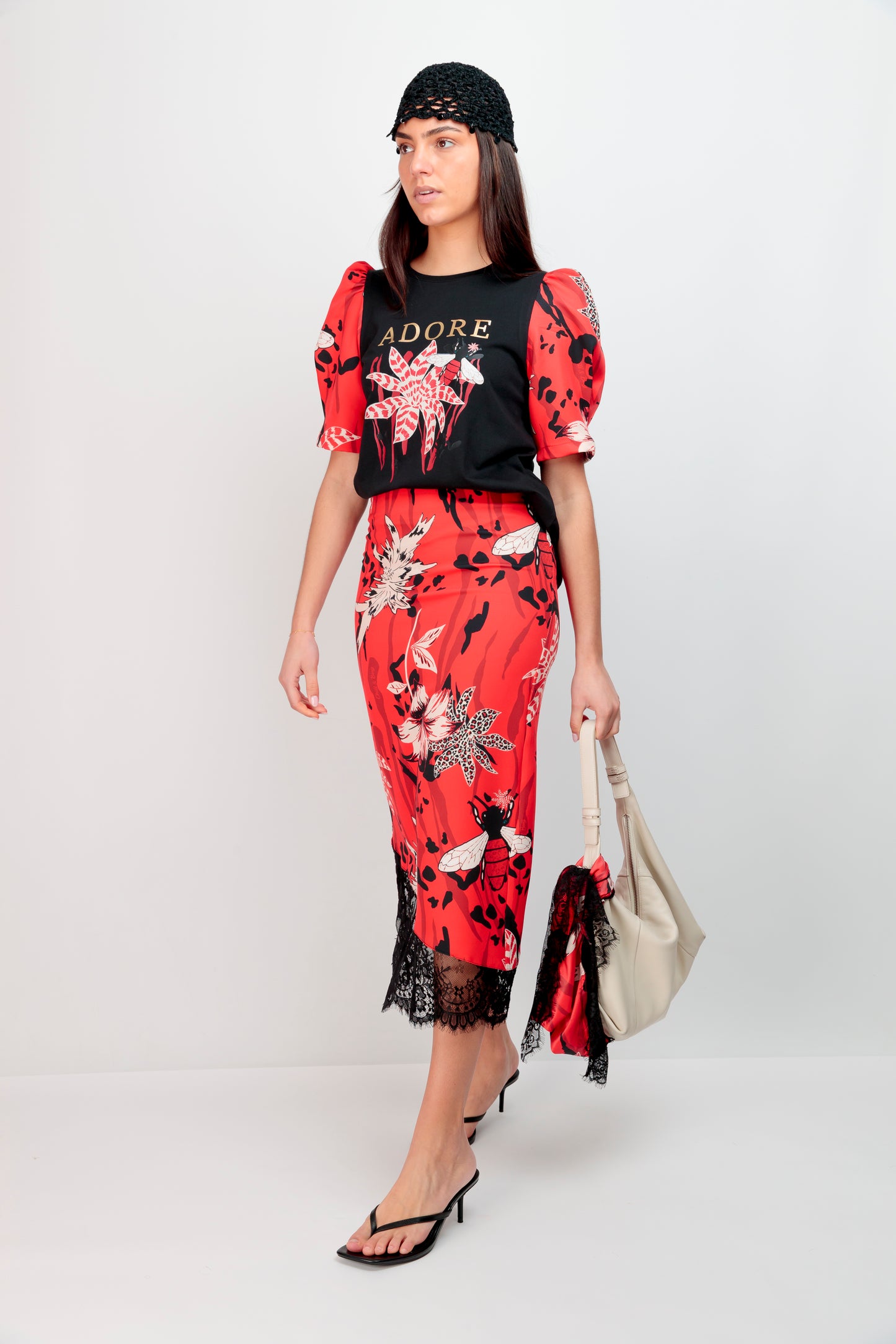 T-shirt Clip Adore Flower