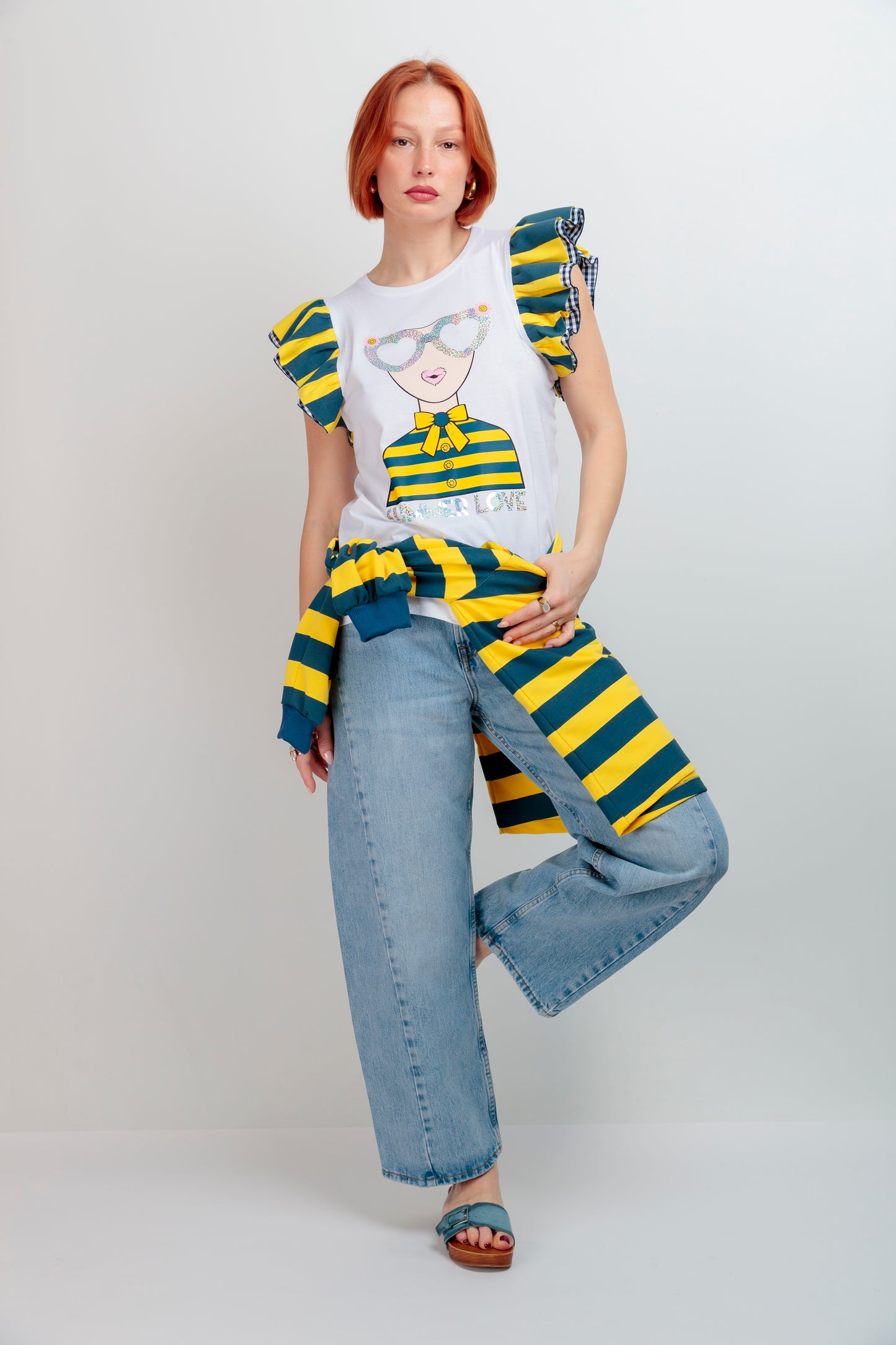 Camiseta Combinada Summer Love