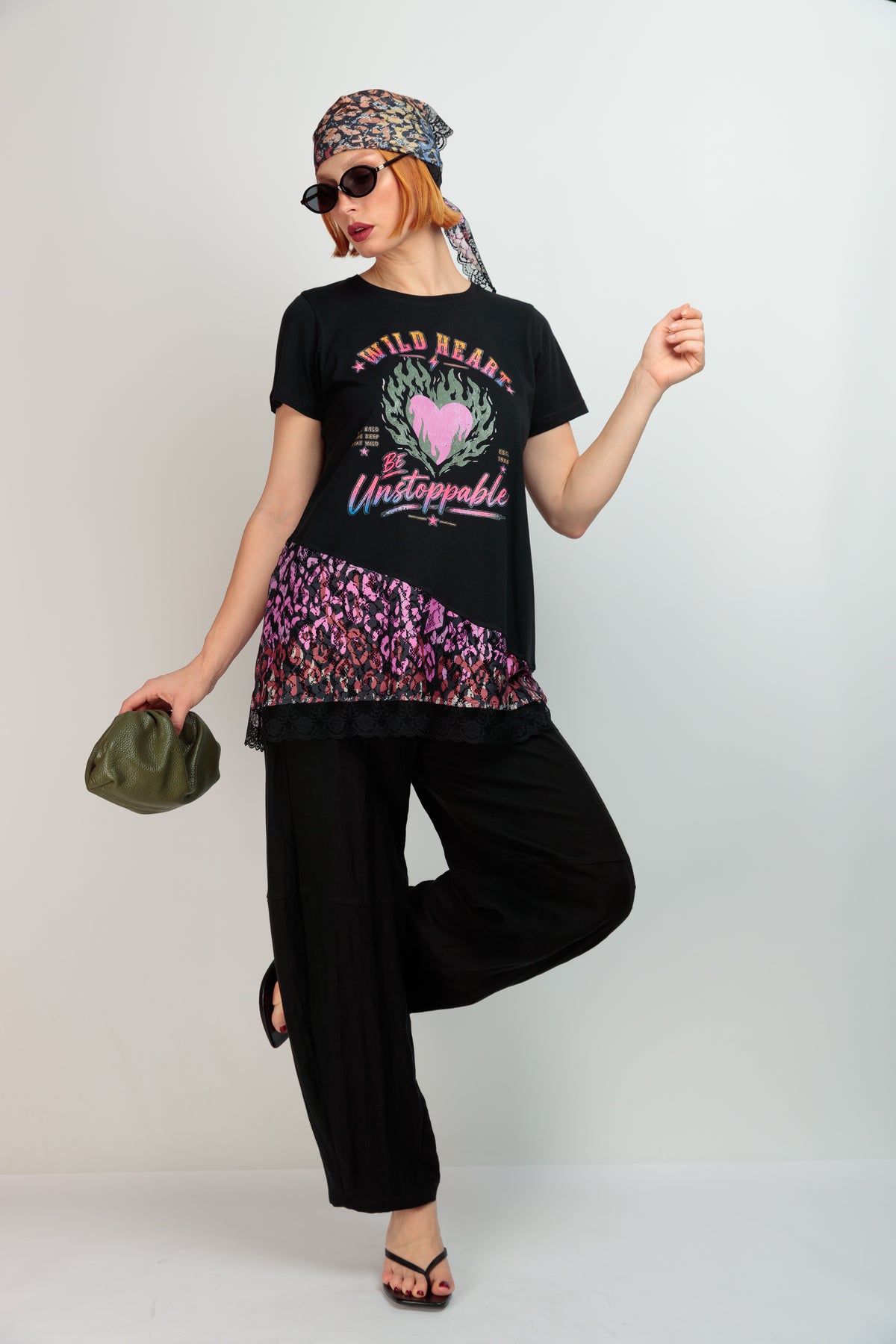 Camiseta Contraste Llamas Fortuna