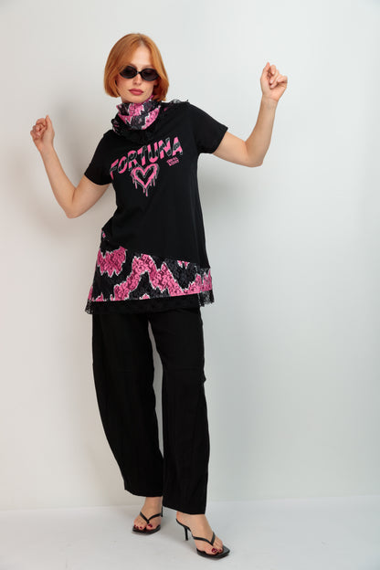 Camiseta Contraste Tique Fortuna