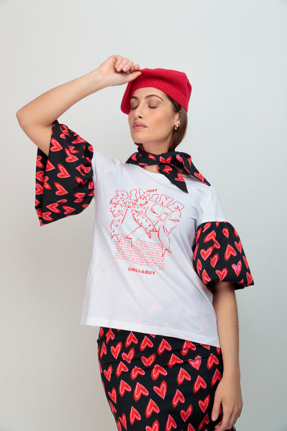 Camiseta Darling Lazos Divine