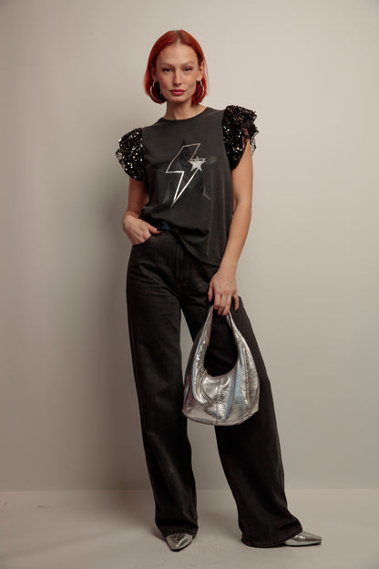 Camiseta Dua Rayo Tiger Negro