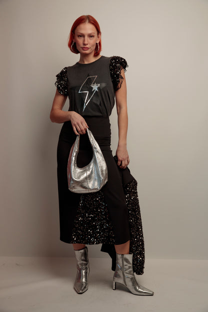 Camiseta Dua Rayo Tiger Negro