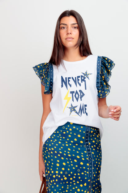 T-shirt Dúa Plumeti Never