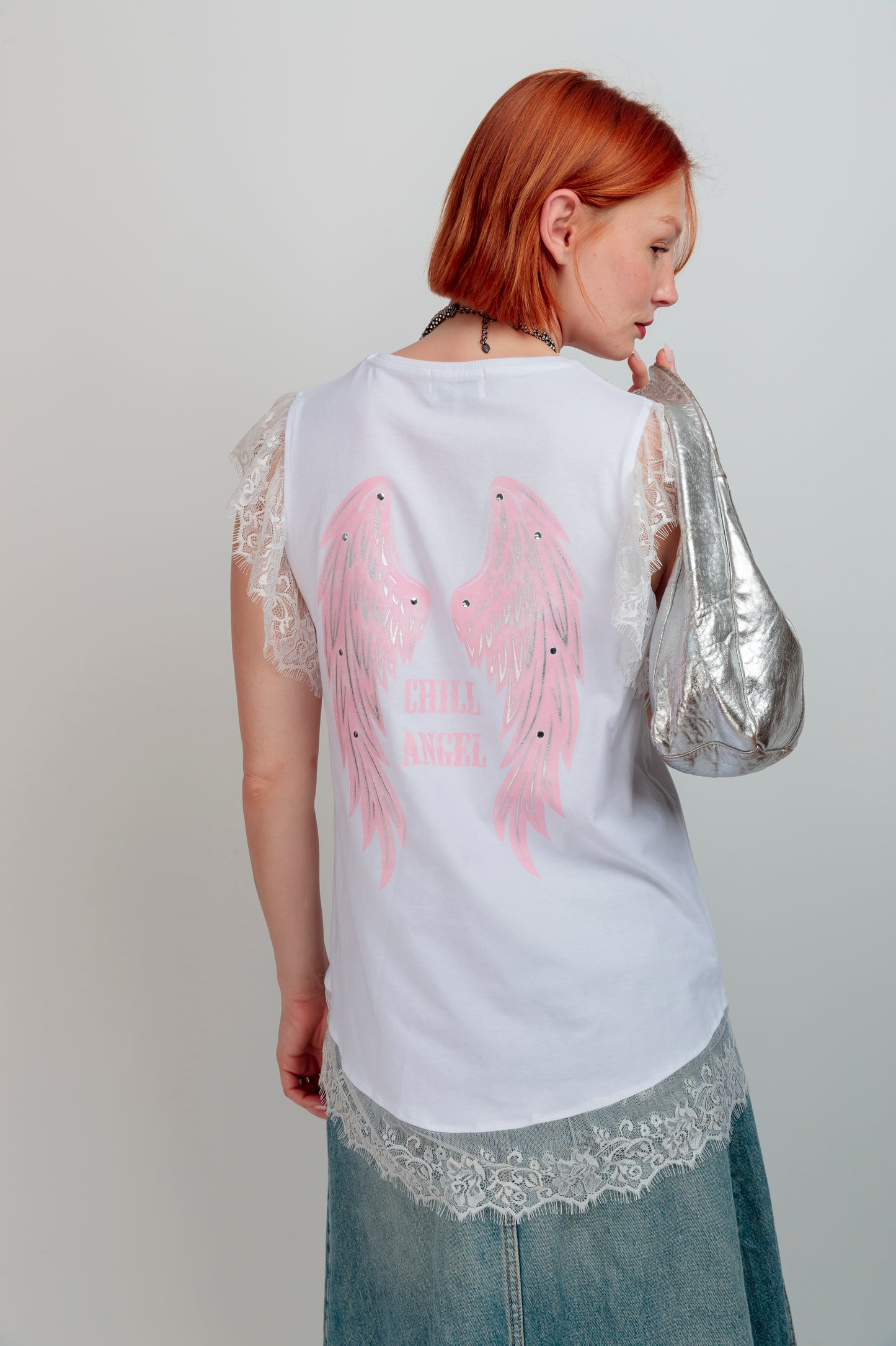 Camiseta Encaje Alas Euphoria