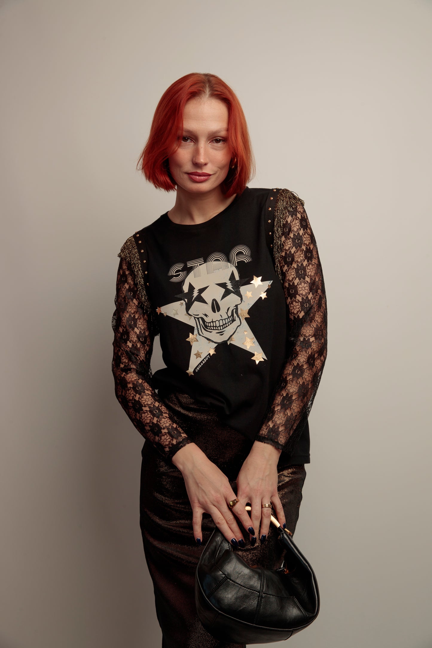 Camiseta Flecos Skull Fiesta