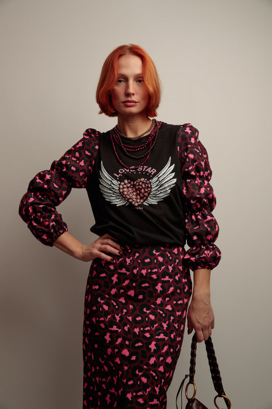 Camiseta Frunces Alas Love