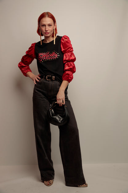 Camiseta Frunces Fiesta Dorado