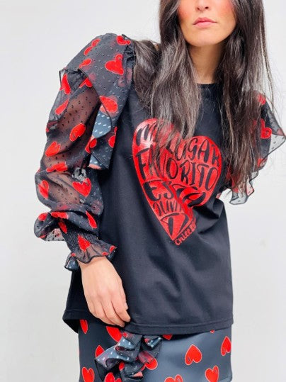 Camiseta Dulce Corazón Favorito