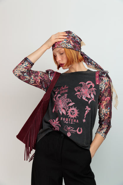Camiseta Aurita Flores Mireya