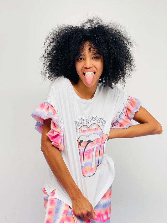 Chemise de sport à languette