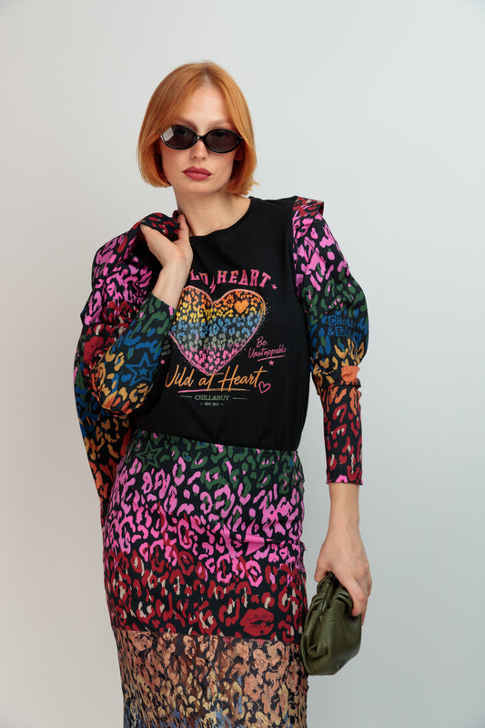 T-shirt Lucy Cœur Fortune