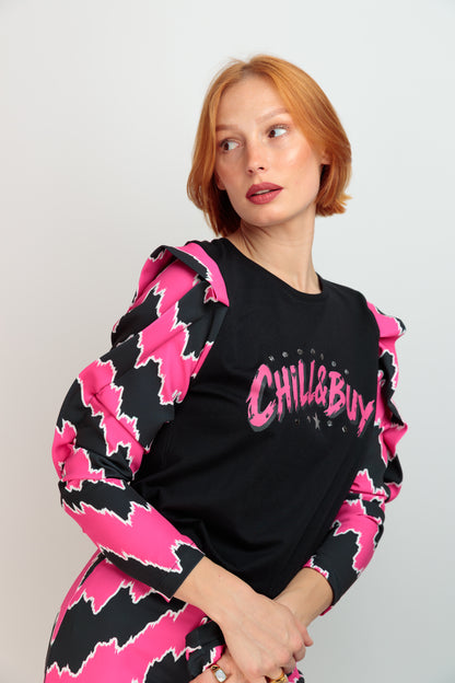 Camiseta Lucy Tique Chill Tachas