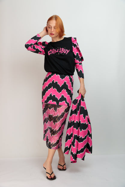 Camiseta Lucy Tique Chill Tachas