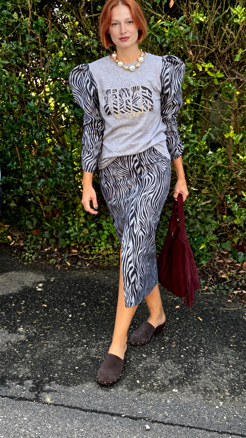 Camiseta Lupita Tiger Zebra