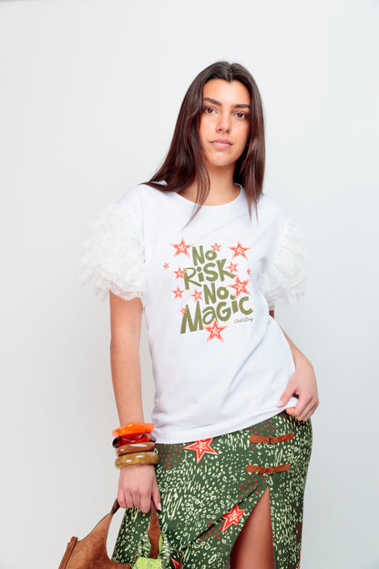 T-shirt Magnolia No Risk