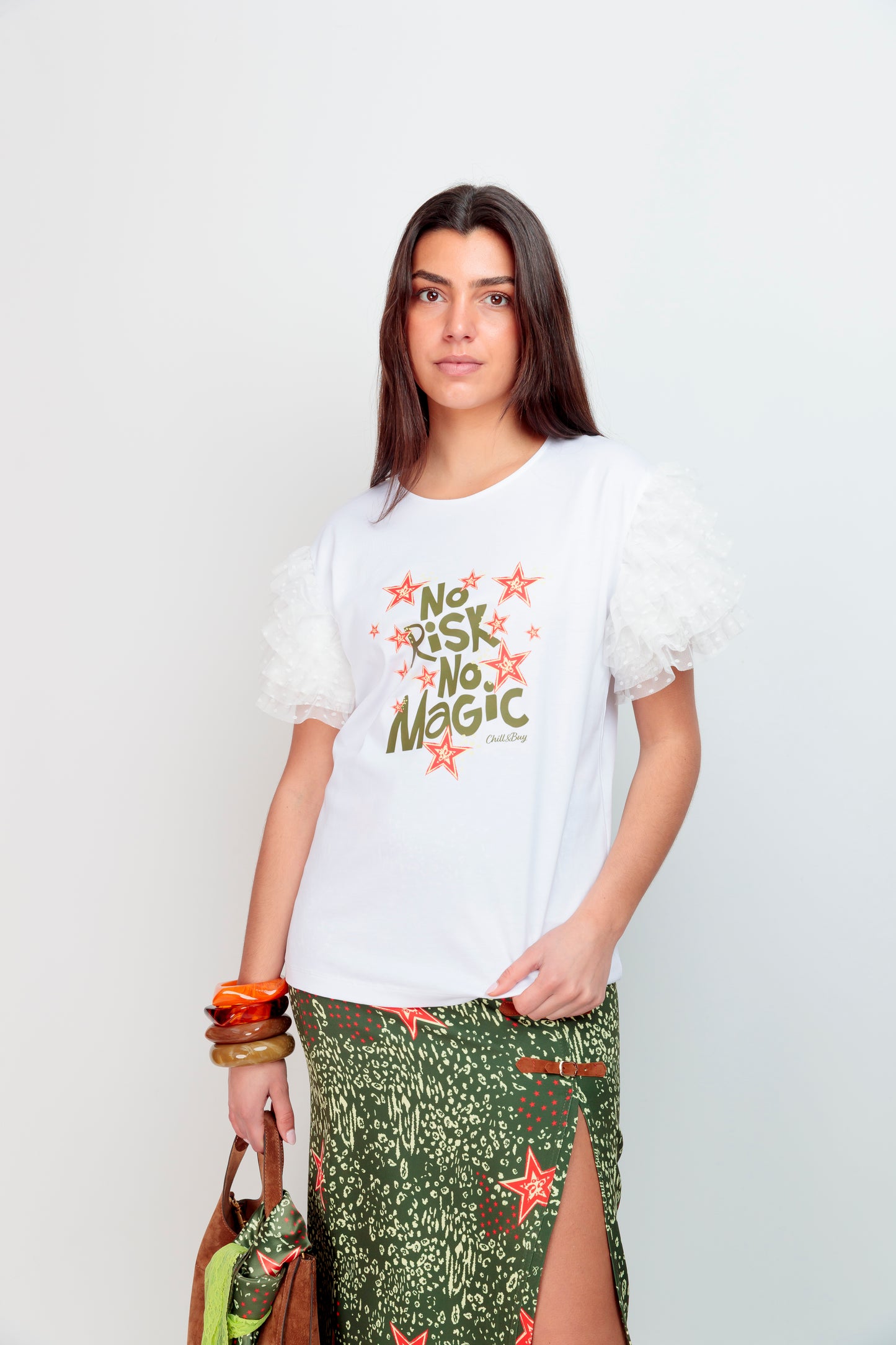T-shirt Magnolia No Risk