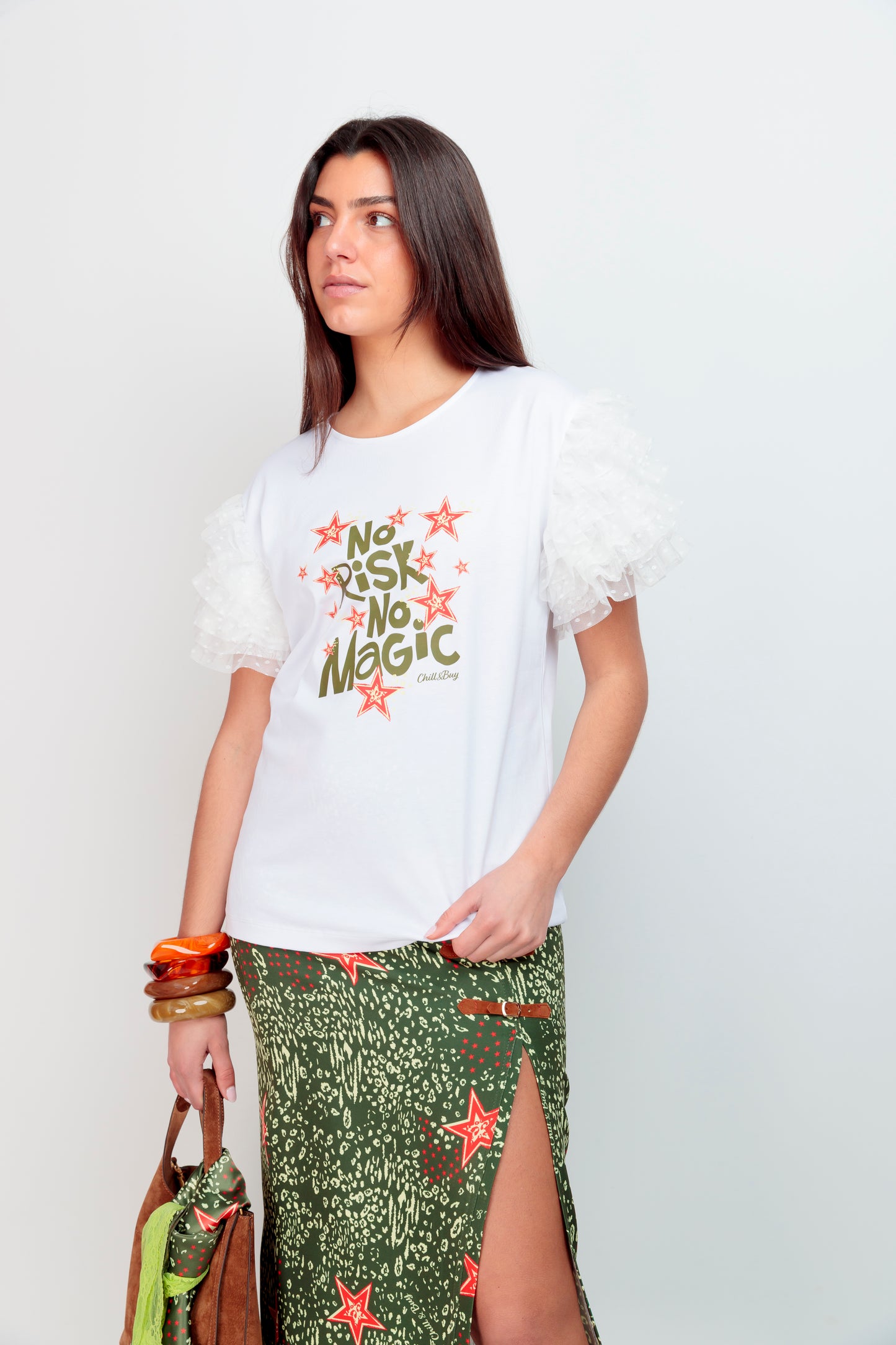 T-shirt Magnolia No Risk