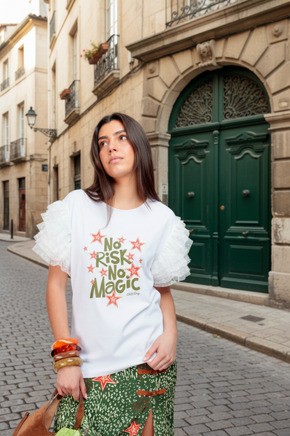 T-shirt Magnolia No Risk