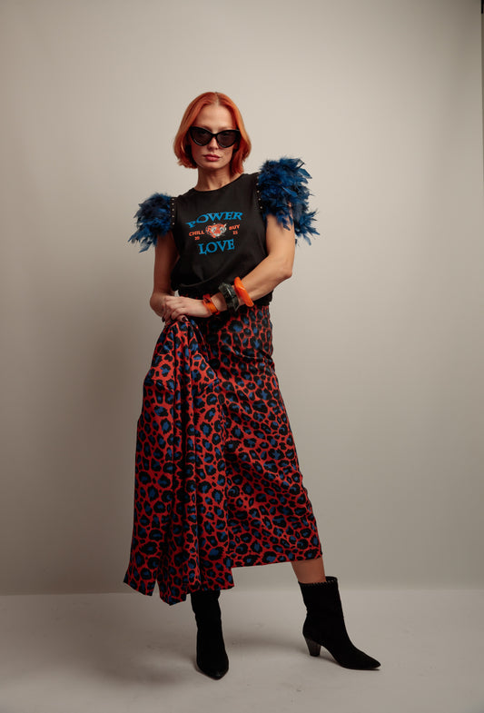 Camiseta Plumas Power Love