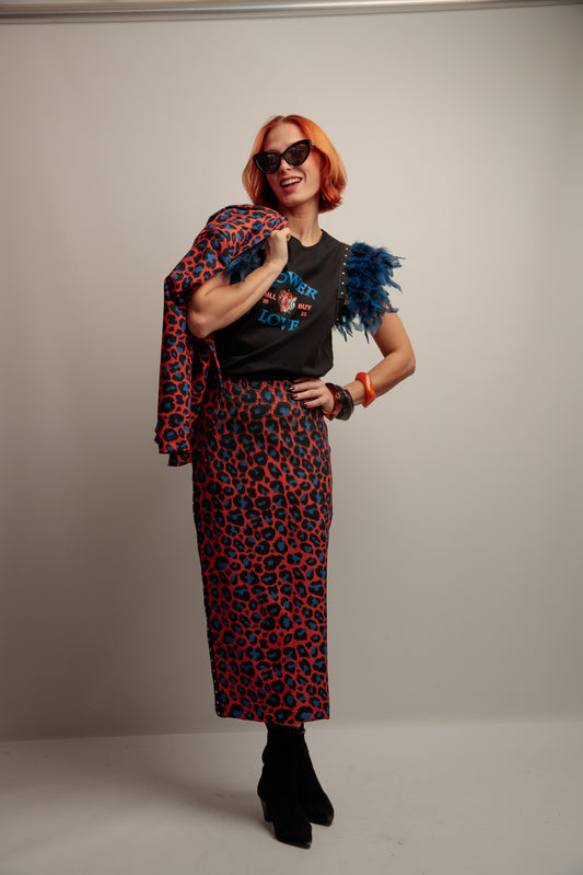 Camiseta Plumas Power Love