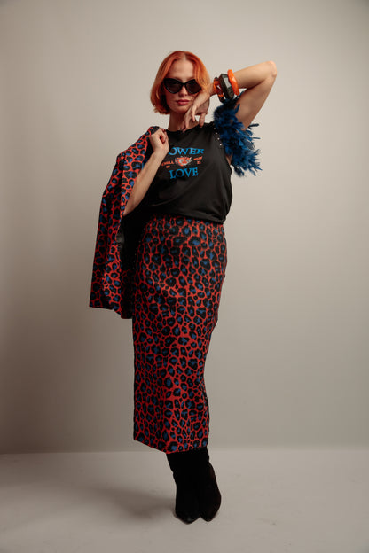Camiseta Plumas Power Love