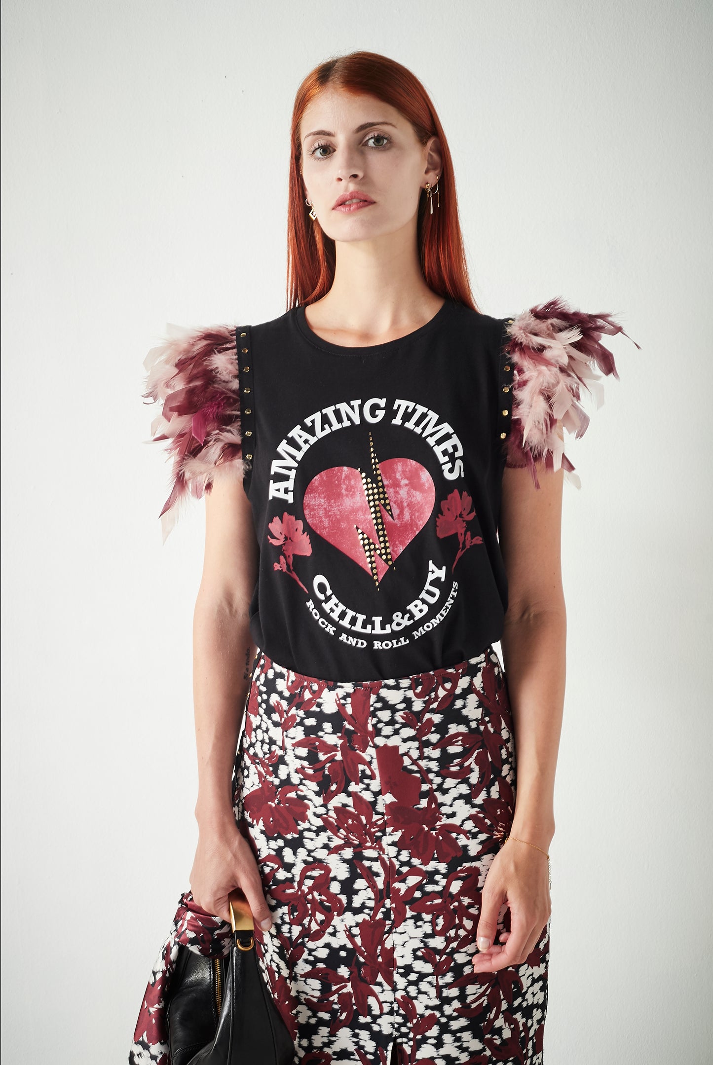 Camiseta Plumas Amazing Dots