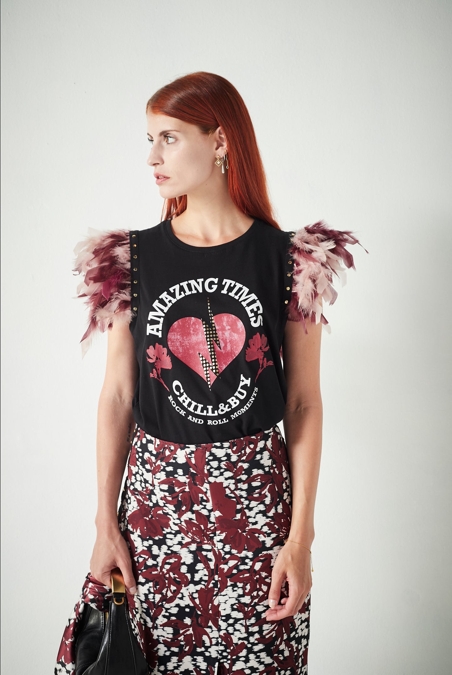 Camiseta Plumas Amazing Dots