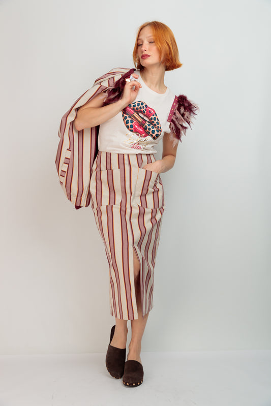 T-shirt Plumas Boca Dolce