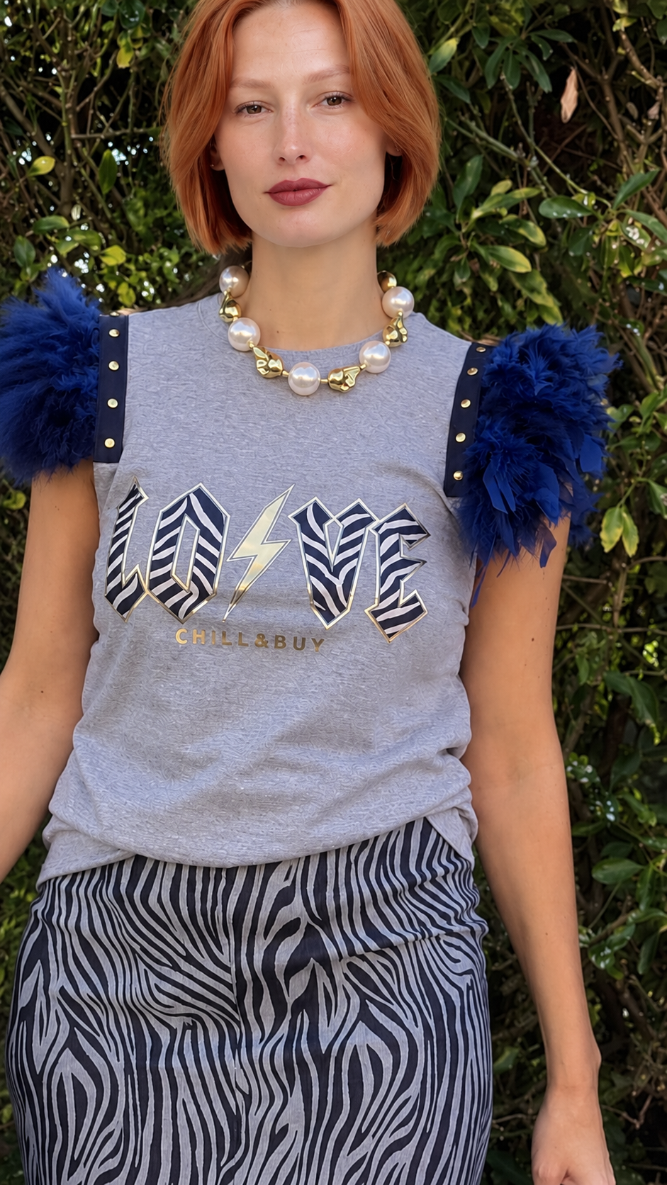 Camiseta Plumas Love Tiger