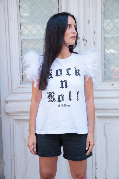 Rock N Feathers T-shirt