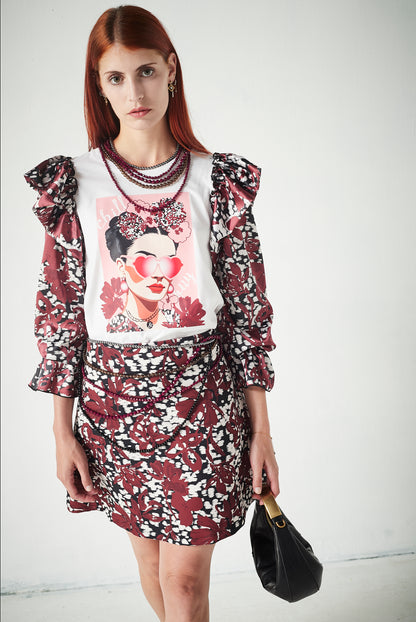 Camiseta Raíz Chica Dots