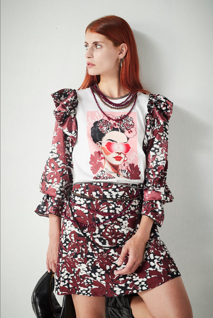 Camiseta Raíz Chica Dots