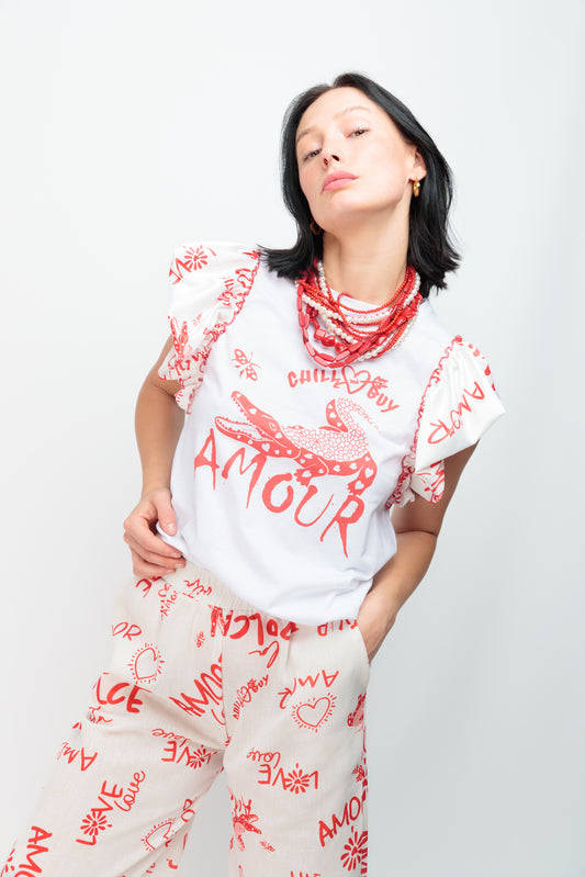 Camiseta Rebel Amour Expresiones