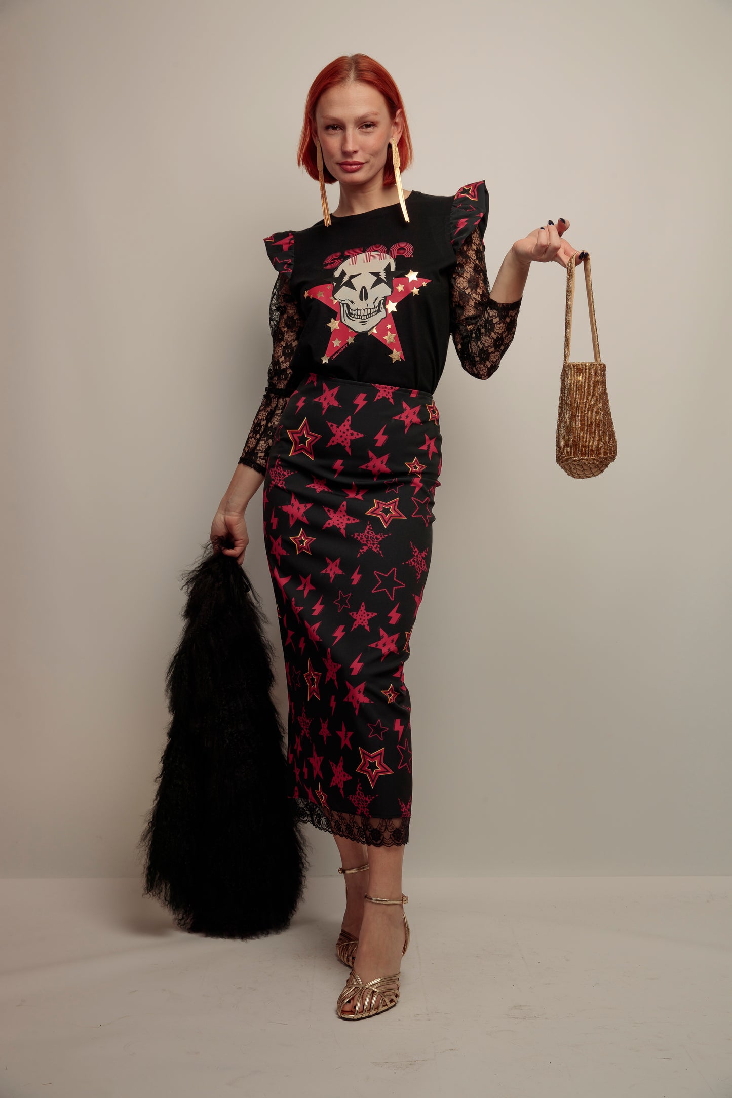 Camiseta Rita Skull Fiesta