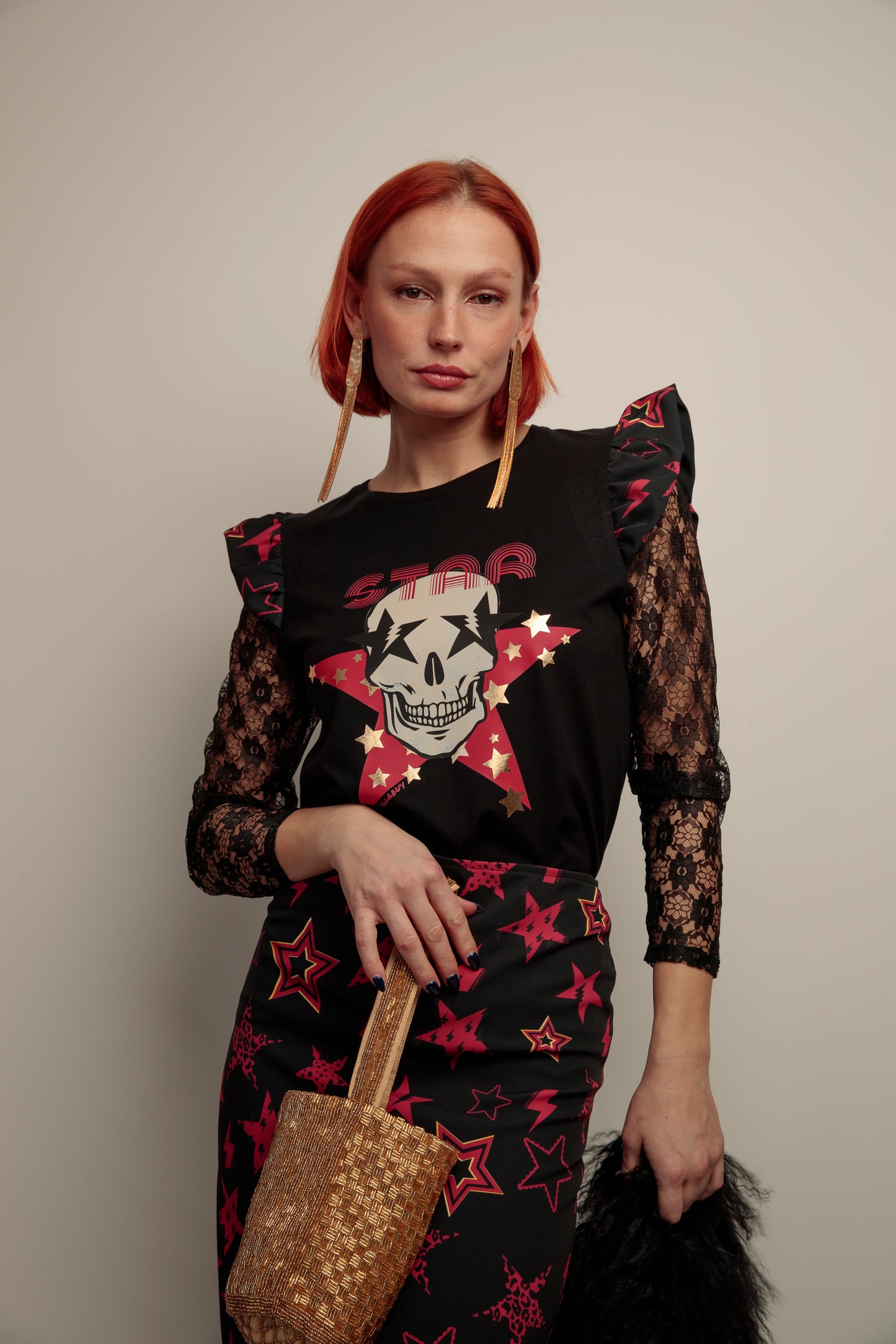 Camiseta Rita Skull Fiesta