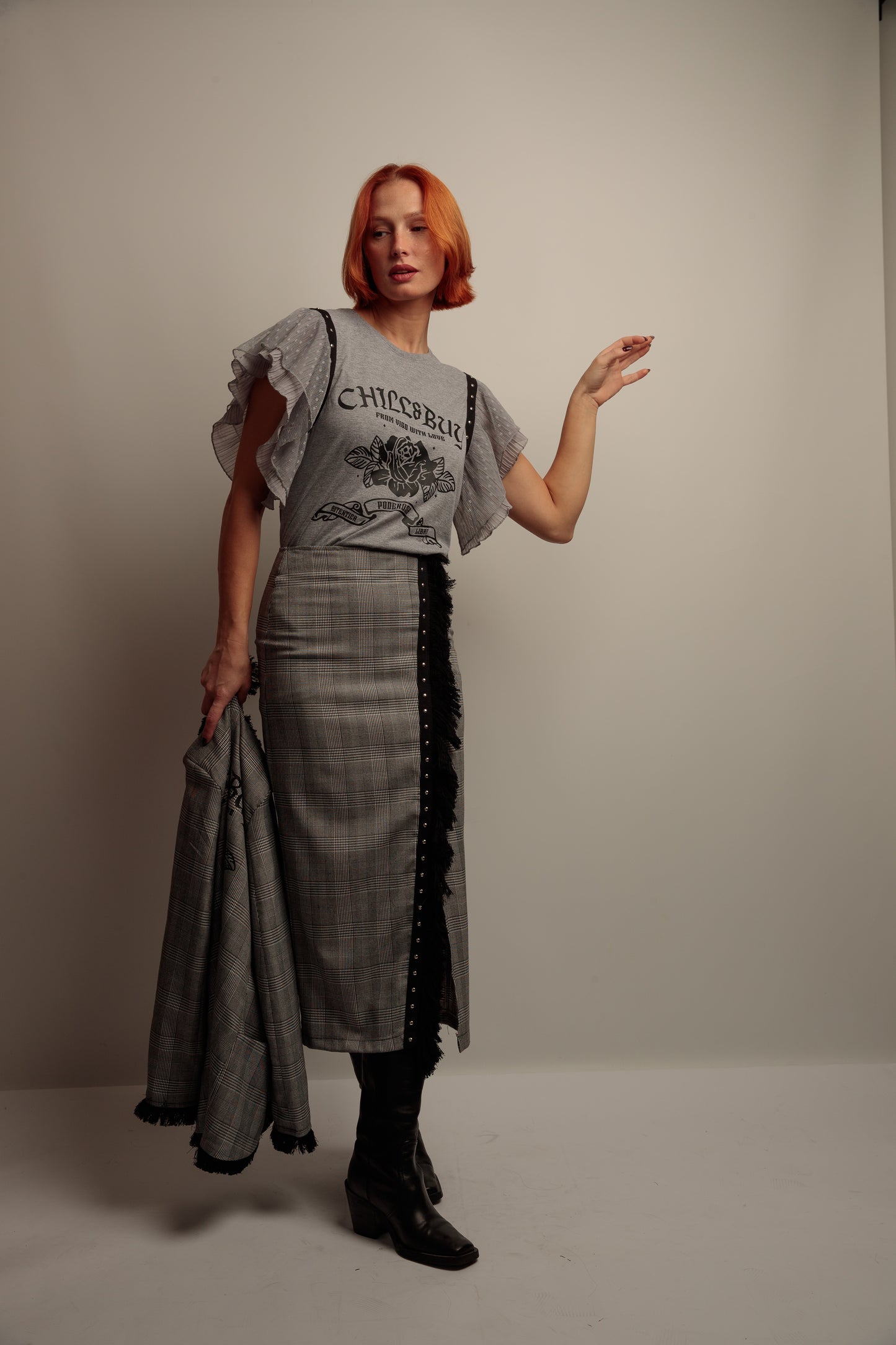 Camiseta Tul Gales Rosas