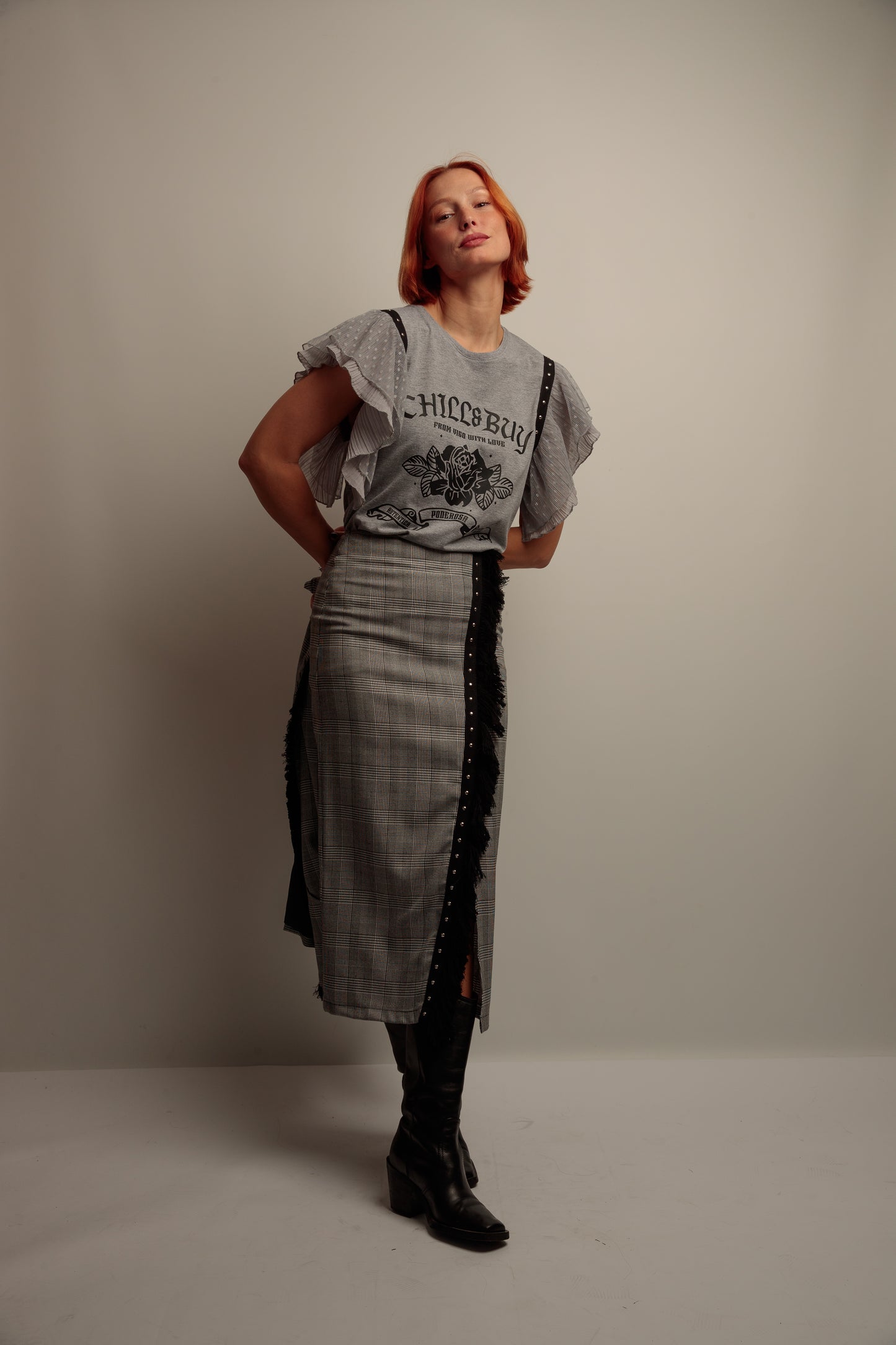 Camiseta Tul Gales Rosas