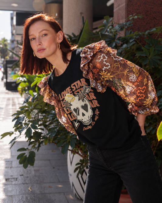 T-shirt Tulum Skull Vida