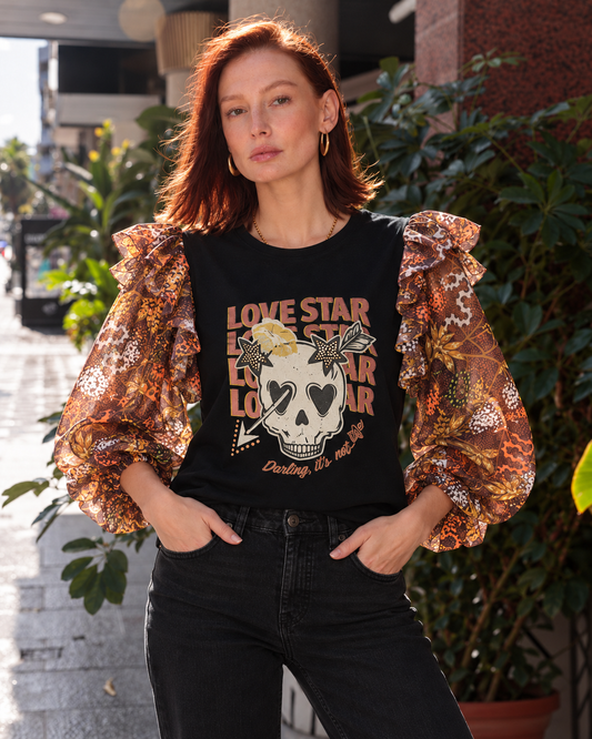 T-shirt Tulum Skull Vida