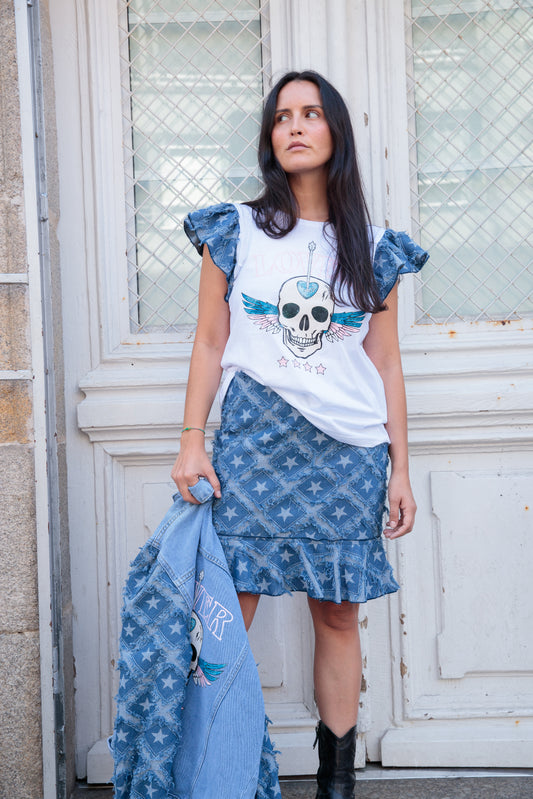 Camiseta Vera Skull Lover