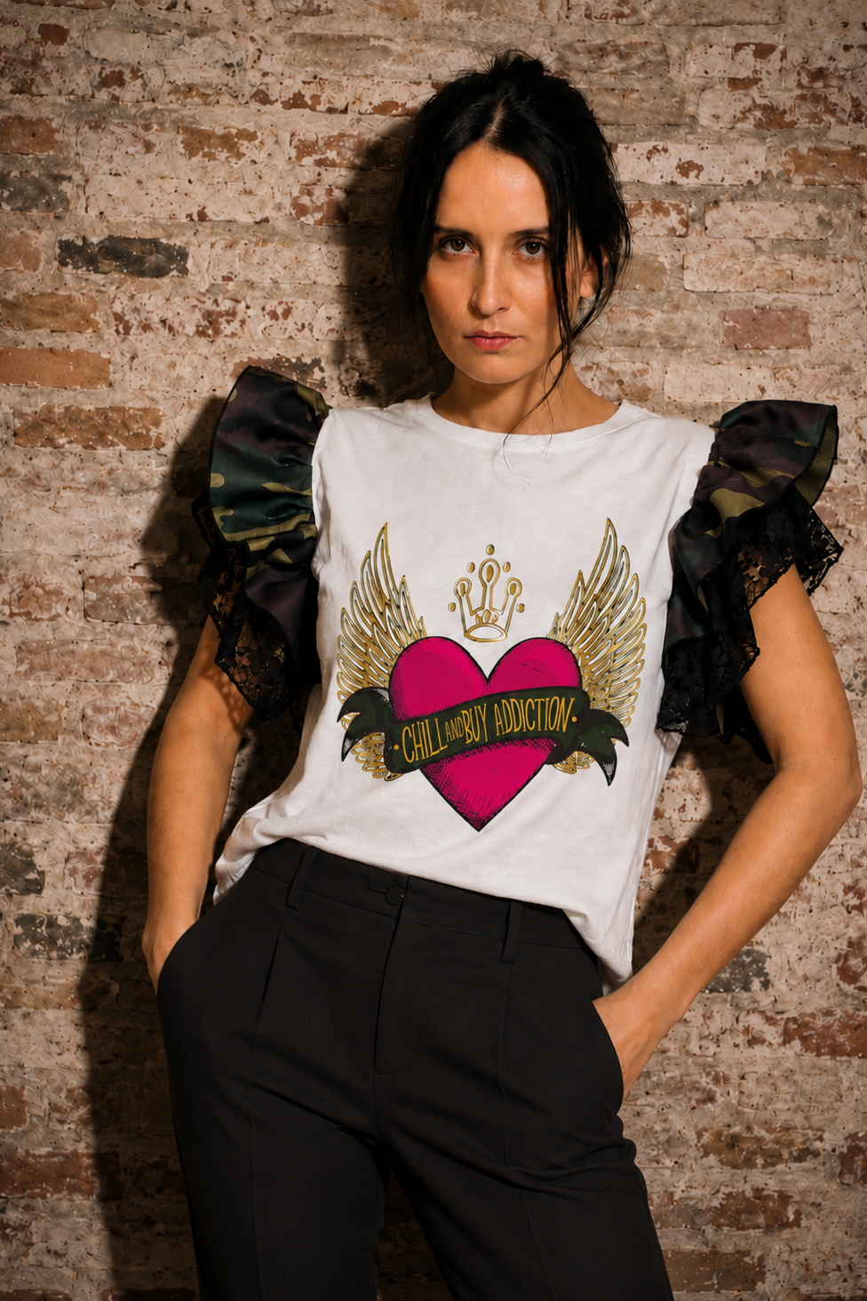 Camiseta Dúa Corazón Alas